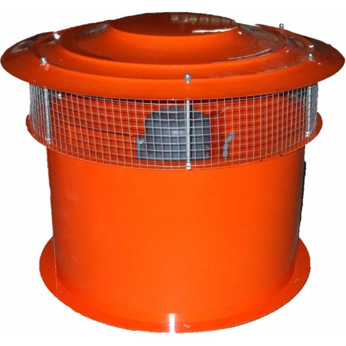 Aksiyel Kanatlı Dikey Atışlı Çatı tipi fan