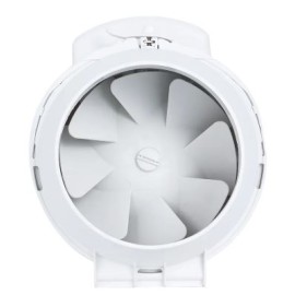 Plastik Yuvarlak Karma Akışlı Kanal Tipi Fan