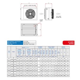 Sıcak Hava Apareyi Aksiyal Fanlı