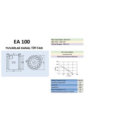 Yuvarlak Kanaltipi Fan ESK
